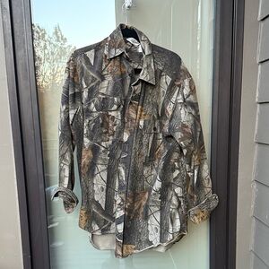 Vintage Walls Camouflage Shirt Jacket Retro Men’s XL no tag see measurements